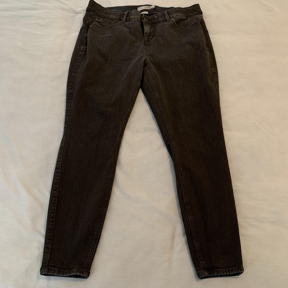 Torrid Jeans Womens 20R Black Bombshell Skinny High Rise Stretch Plus Denim